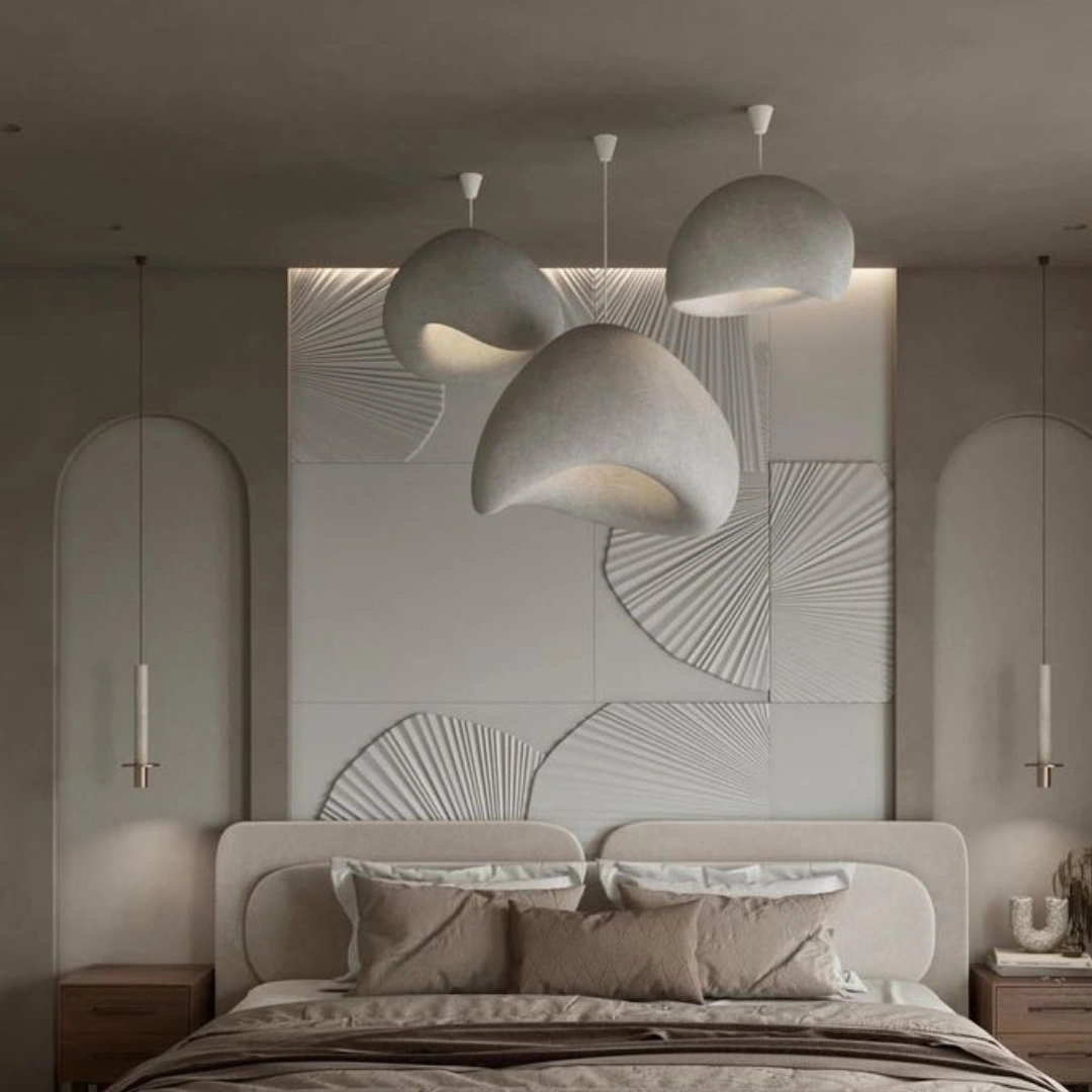 Bedroom Wooden Wall Panel - Wooden Wall Panel by OM ART and CRAFT