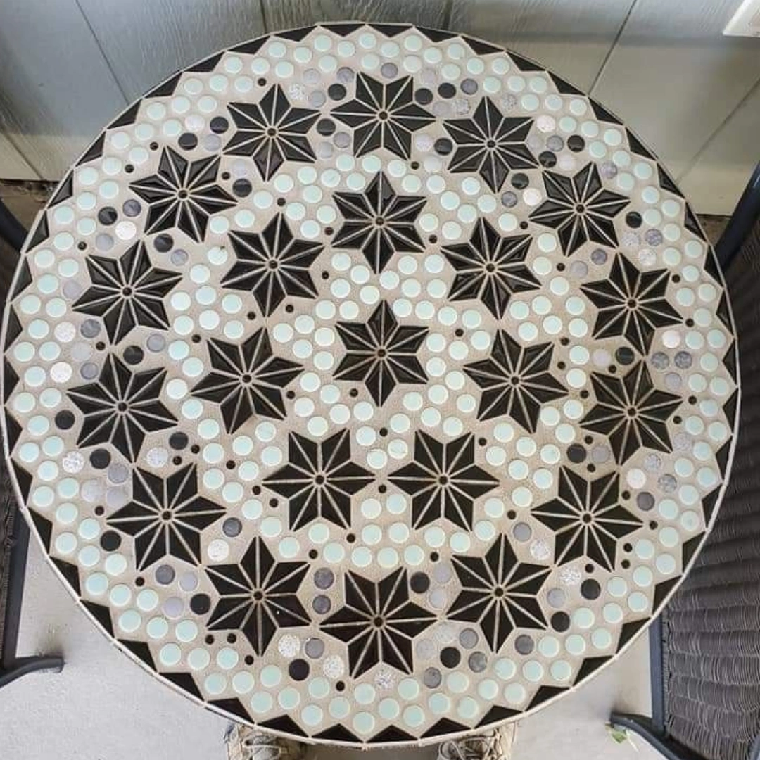 Printed Wall Tiles - Mother Pearl Inlay Work by OM ART and CRAFT
