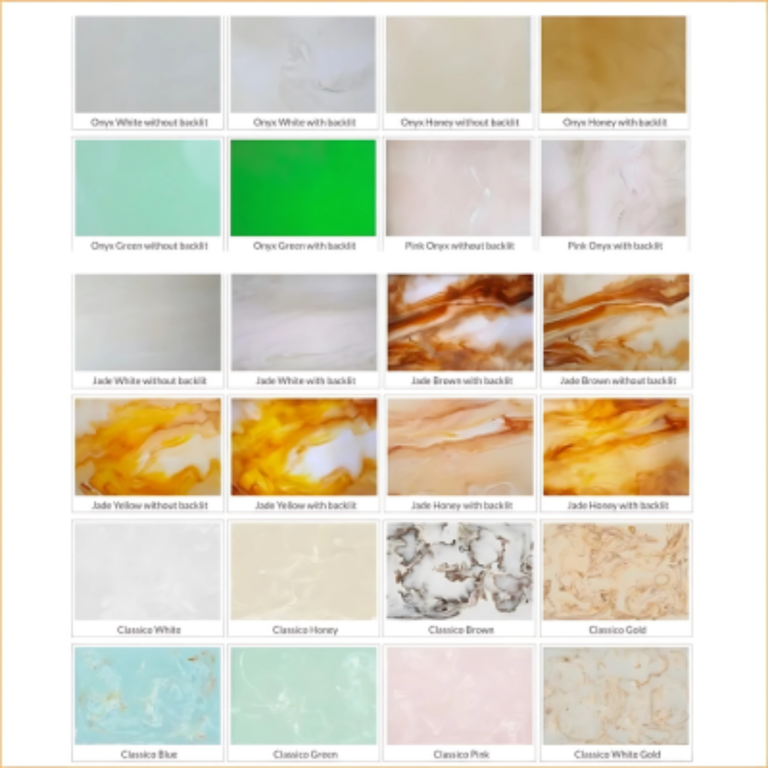 Artificial Onyx Sheet